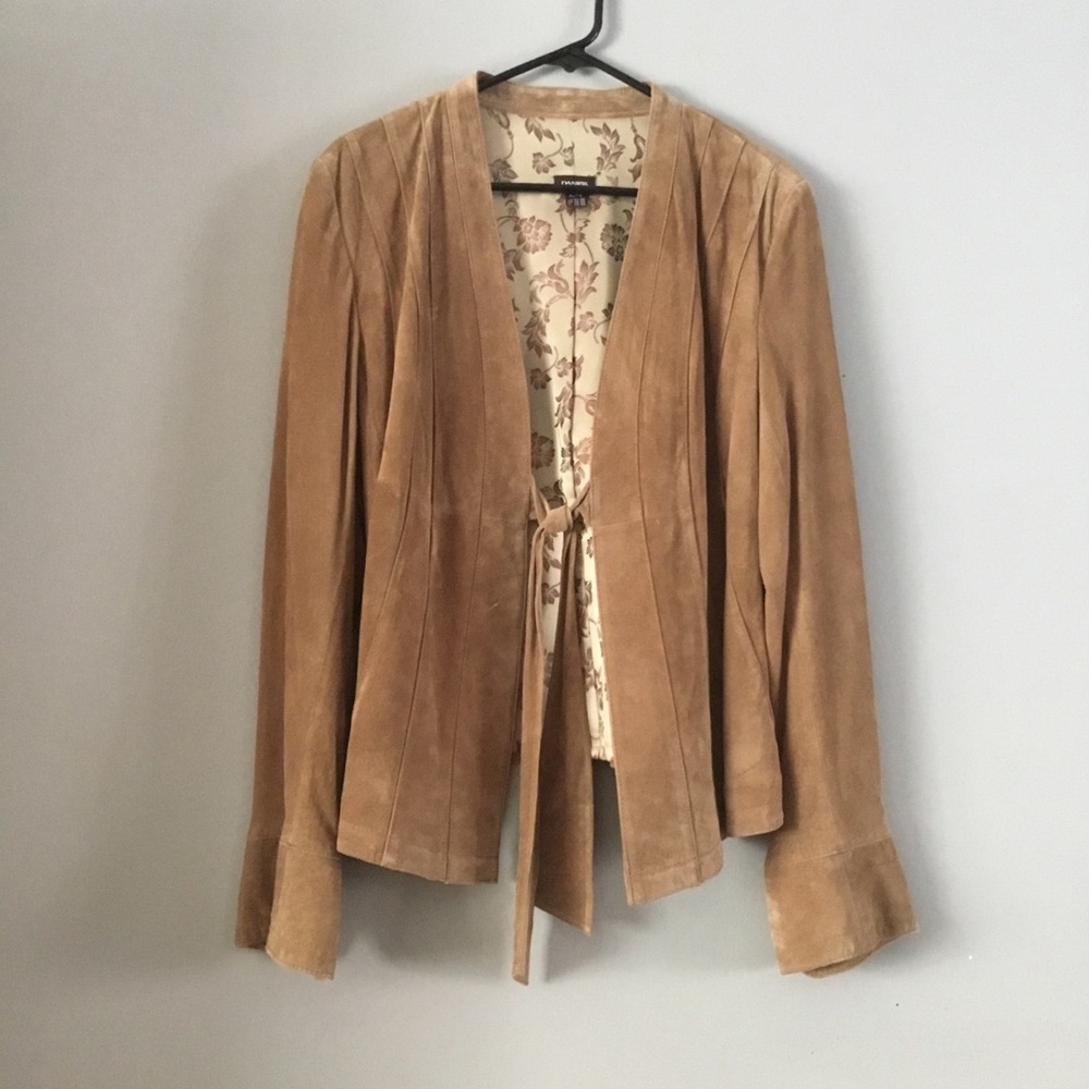 Danier Tan Suede Women's Blazer